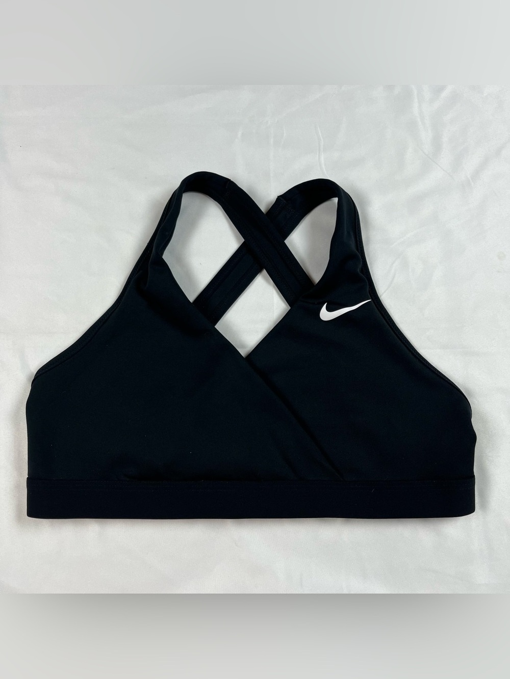 Nike Dri-Fit Medium-Support Sport Bra Women's Size L Black
